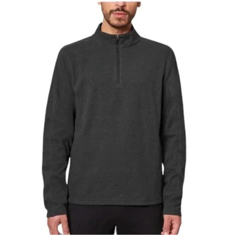 Mondetta Outdoor Project  Mens Size Medium Quarter Soft Fleece Zip Top